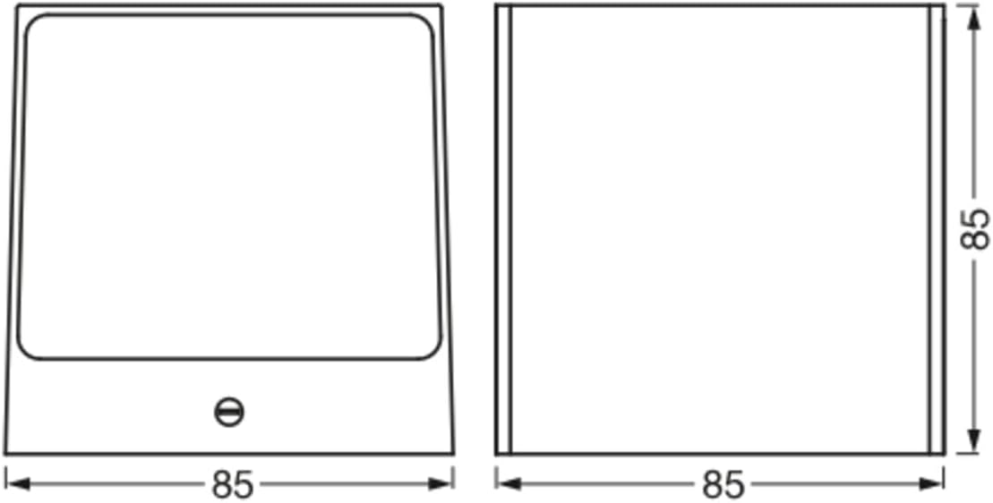 Thumbnail 2 de OSRAM SMART+ WiFi Brick applique LED da esterno grigio scuro 14W RGB+W 3000K IP44 (su/giù)