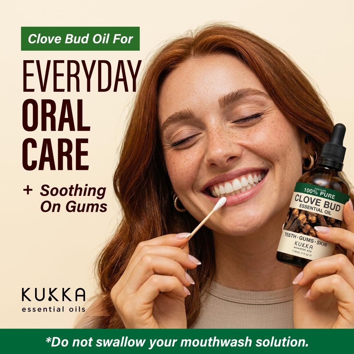 Detalle 2 de KUKKA Clove Essential Oil 4 Fl Oz