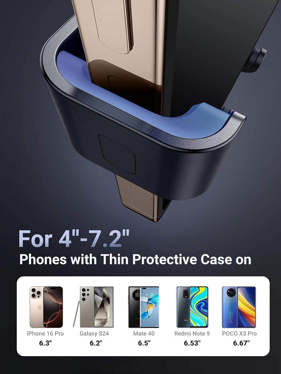 Thumbnail 5 de UGREEN Car Phone Holder Air Vent Gravity Mount
