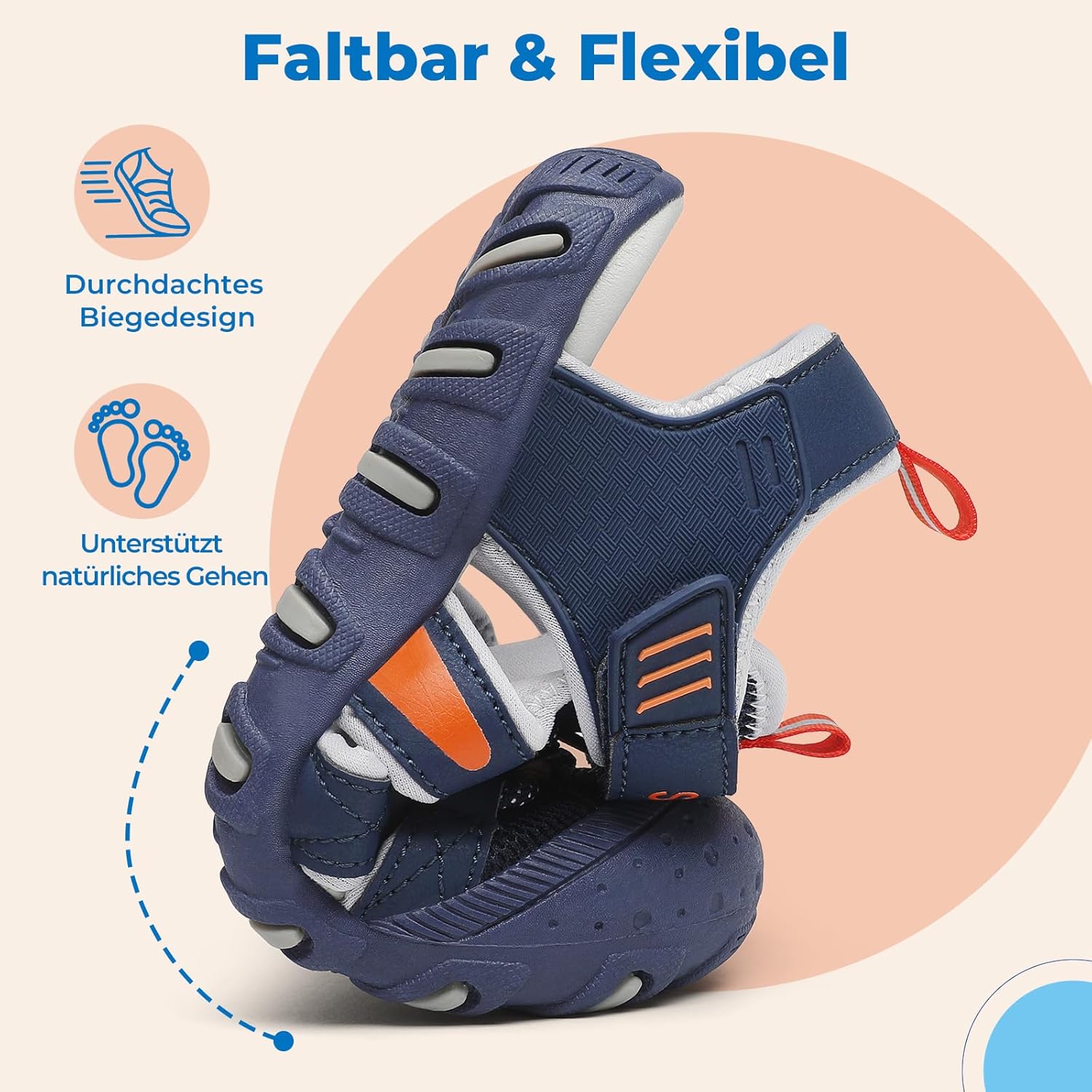 Thumbnail 5 de SAGUARO Sandalen Jungen Geschlossene Trekkingsandalen – Sommer, Komfort und Sicherheit