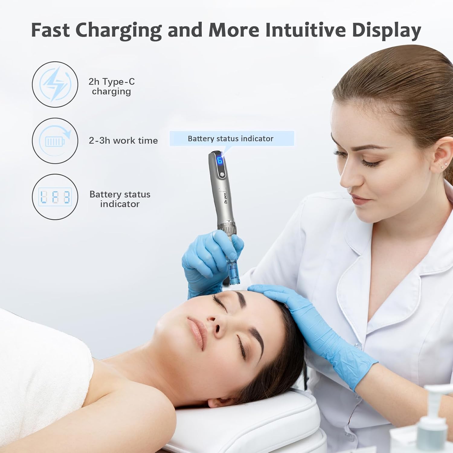 Thumbnail 5 de Dr. Pen M8S Microneedling Pen 8 cartouches