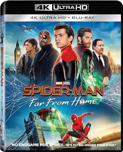 Detalle de Spider-Man: Far from Home - 4K + Blu-ray + Digital (Sony Pictures)