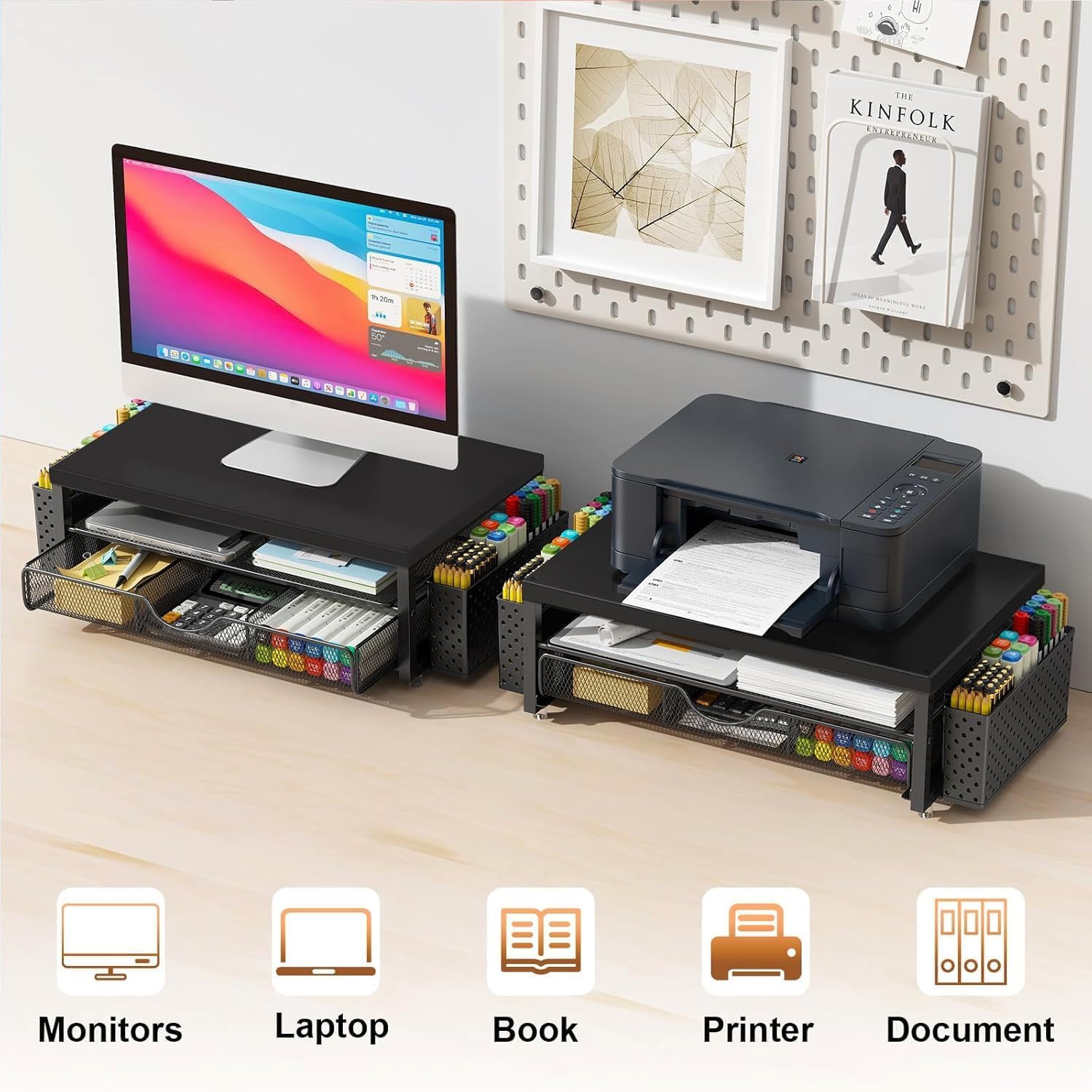 Thumbnail 5 de Pygocereri Monitorständer Schreibtisch Organizer