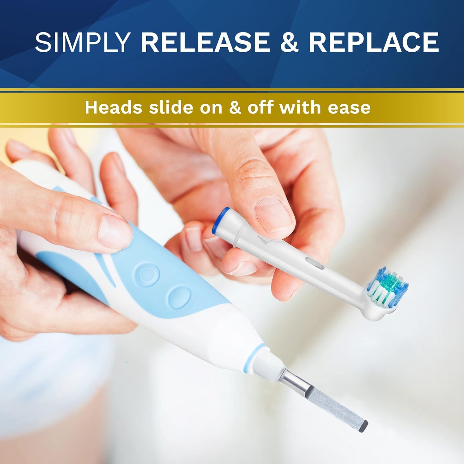 Thumbnail 4 de Oral‑B Compatible Toothbrush Heads 16 Pack 🪥