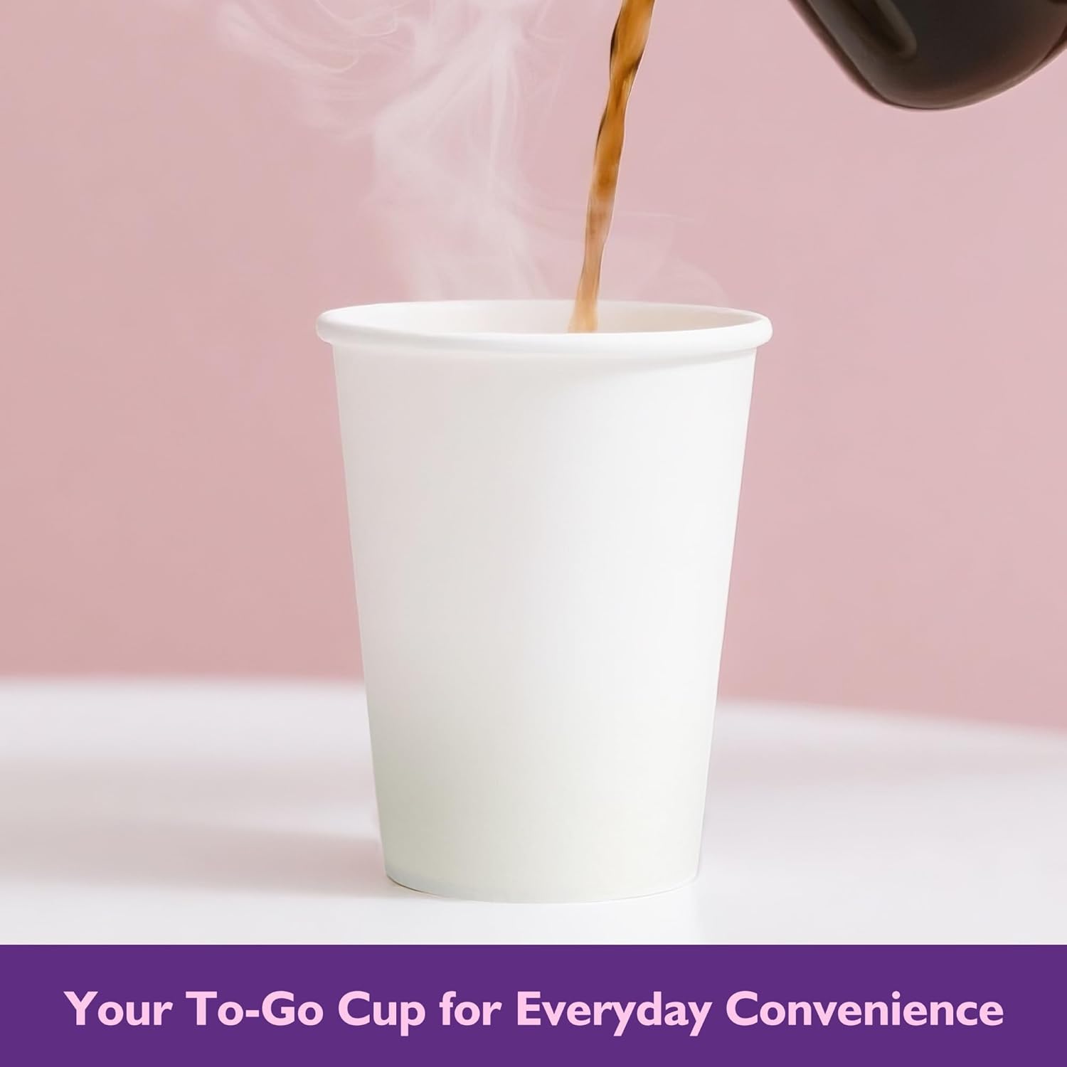 Thumbnail 3 de PACKINNO 8 oz Paper Cups 400 Pack