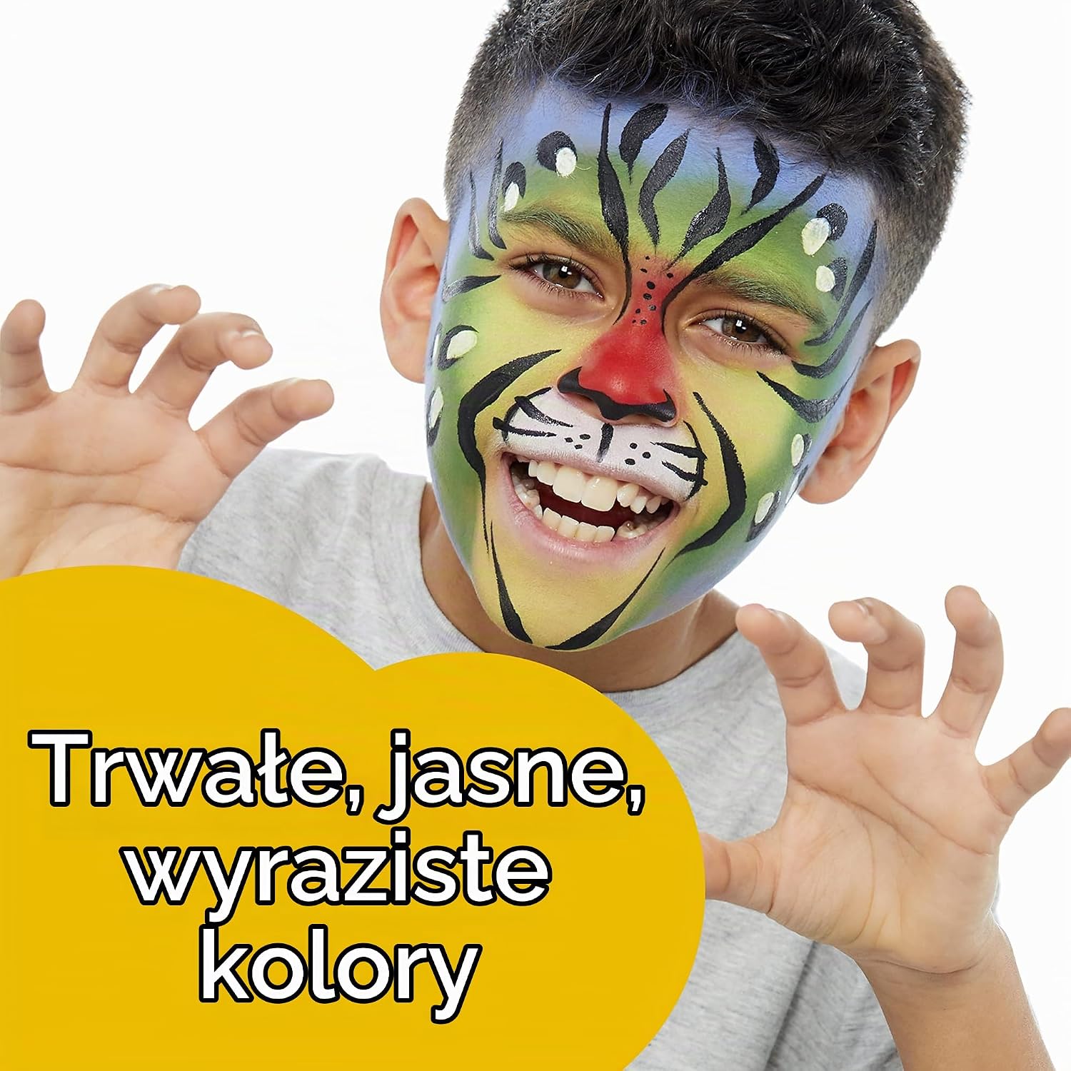 Thumbnail 6 de Snazaroo 1172183 Animal World – paleta farb do twarzy, 8 kolorów