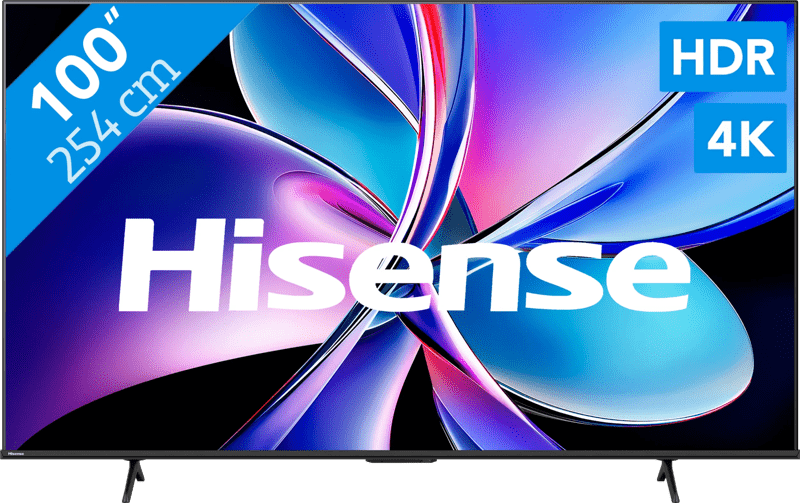 Detalle de Hisense 100 Zoll PRO QLED E7Q (2025) – Großes Bild, kräftiger Sound und intelligente Bildanpassung