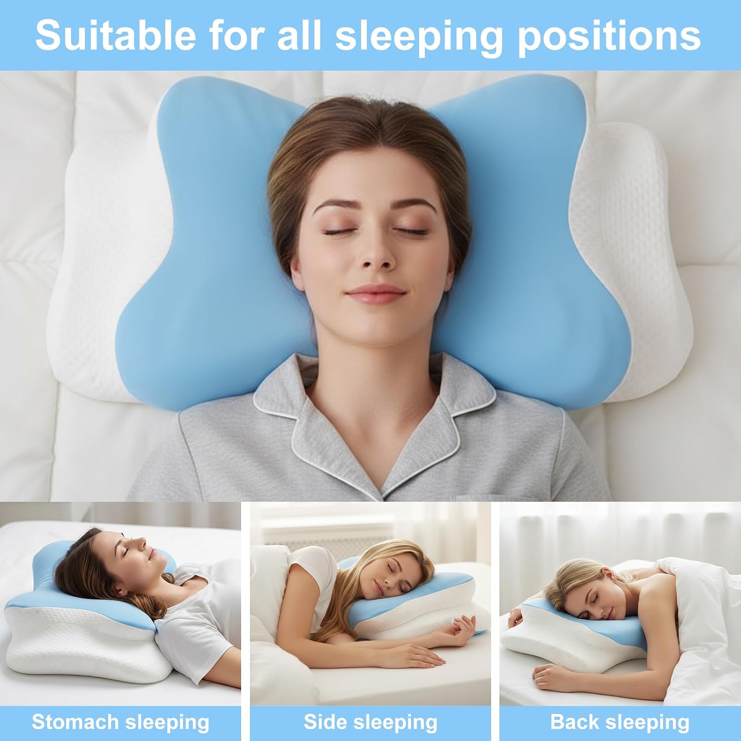 Thumbnail 6 de Cozary Oreiller Ergonomique Cervical 2 hauteurs