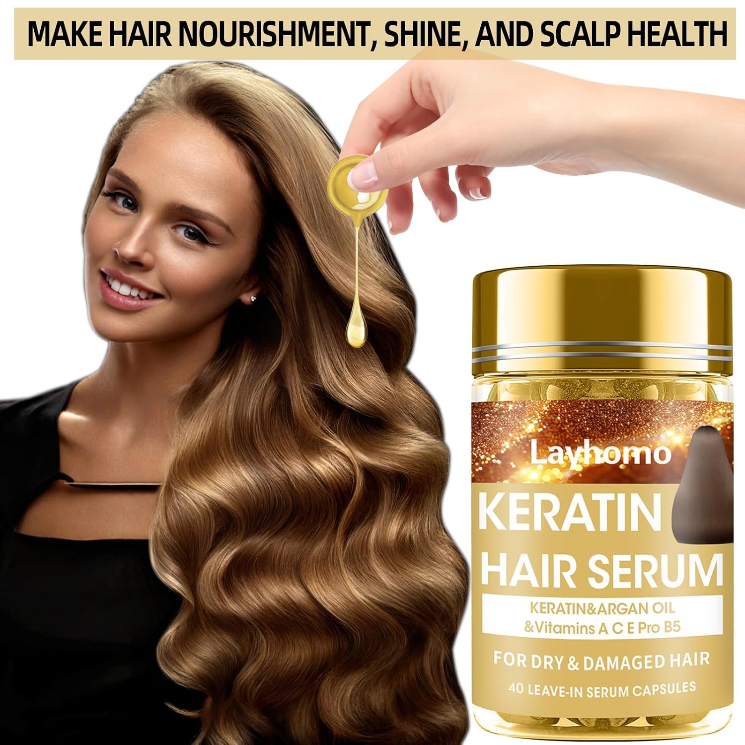 Thumbnail 5 de Layhomo Keratin Hair Serum 60 Capsules