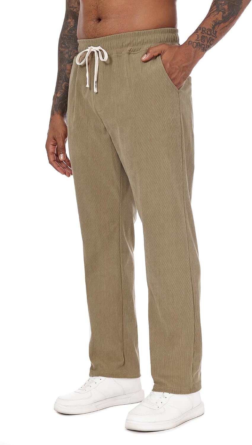 Thumbnail 6 de Yageshark Pantalon velours côtelé 100 % polyester