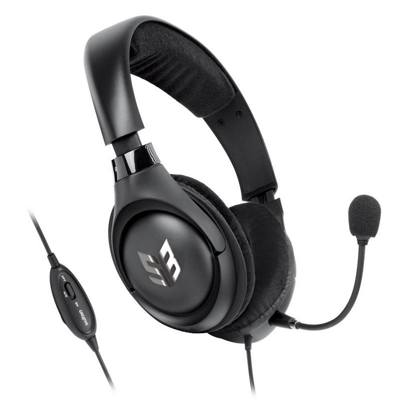 Detalle de Creative Sound Blaster Blaze V2: auriculares gaming multiplataforma con sonido potente y cancelación de ruido