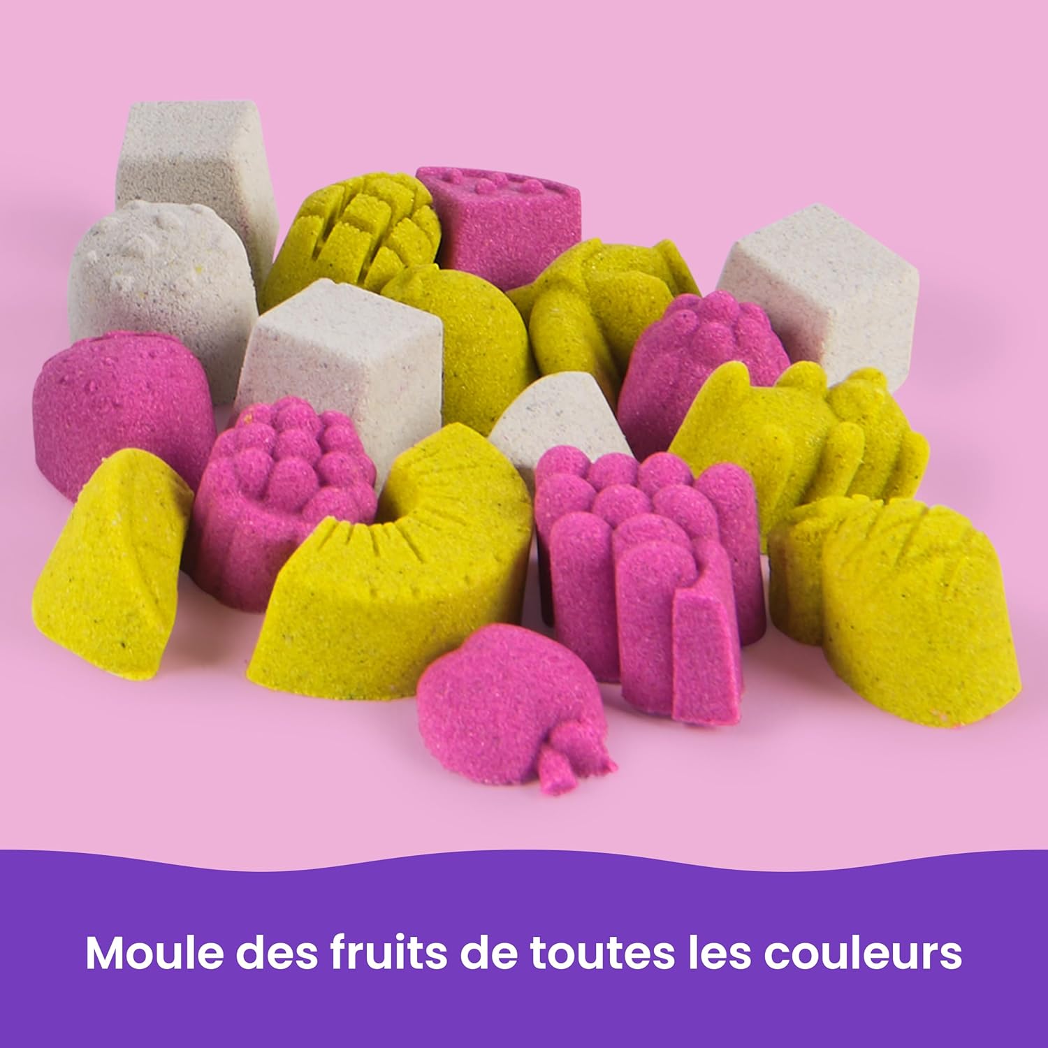 Thumbnail 4 de Kinetic Sand Sable Magique La Fabrique Smoothies 396 g + 9 accessoires