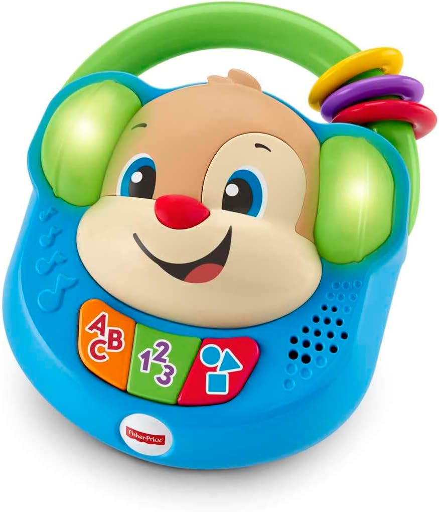 Fisher-Price Lettore Musicale Canta e Impara FPV06 — Giocattolo Elettronico Educativo per bambini 6-36 mesi
