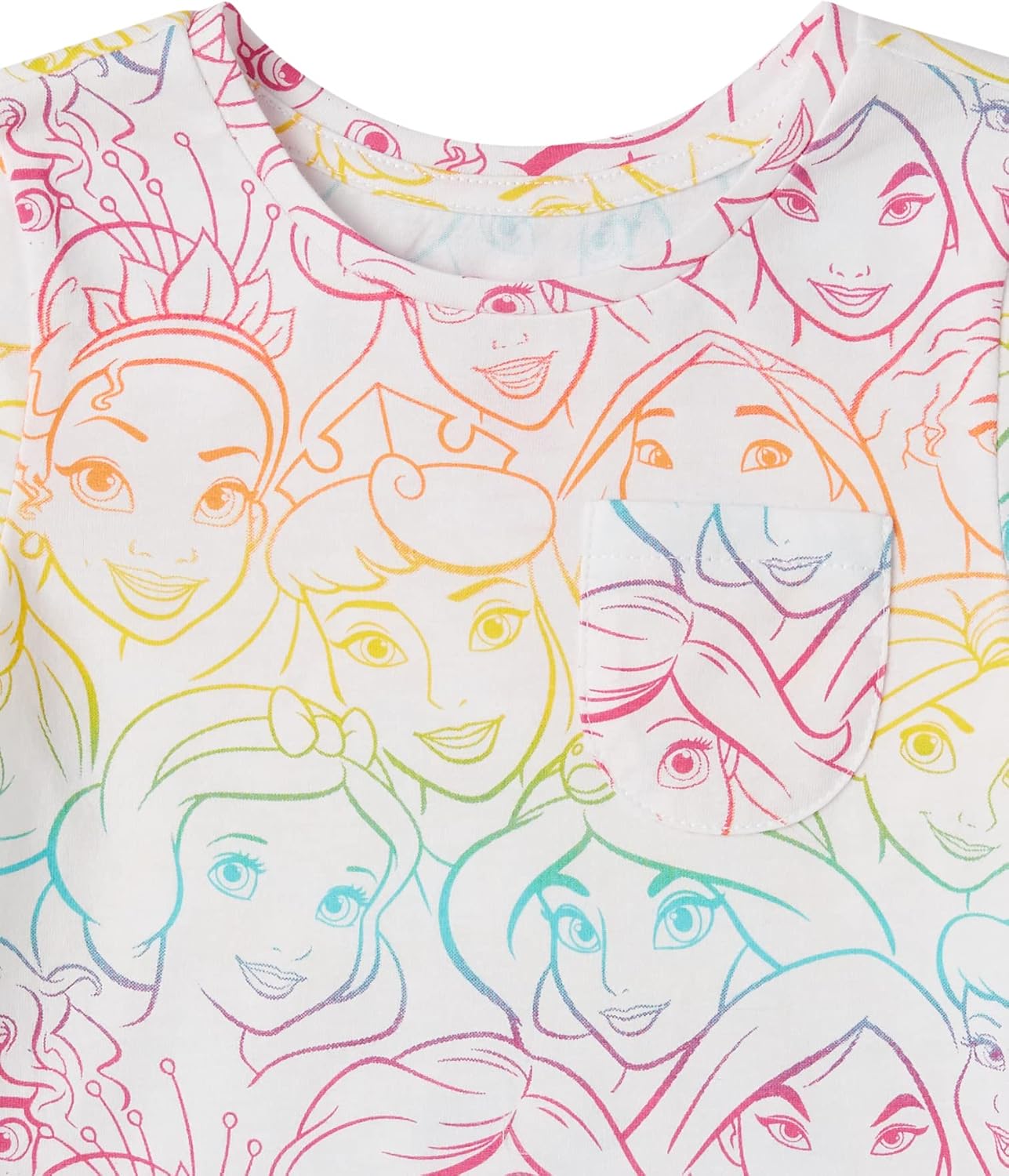 Thumbnail 2 de Amazon Essentials Disney | Marvel | Star Wars | Frozen | Princess Mädchen Kurzärmelige T-Shirts, Multi-Packs