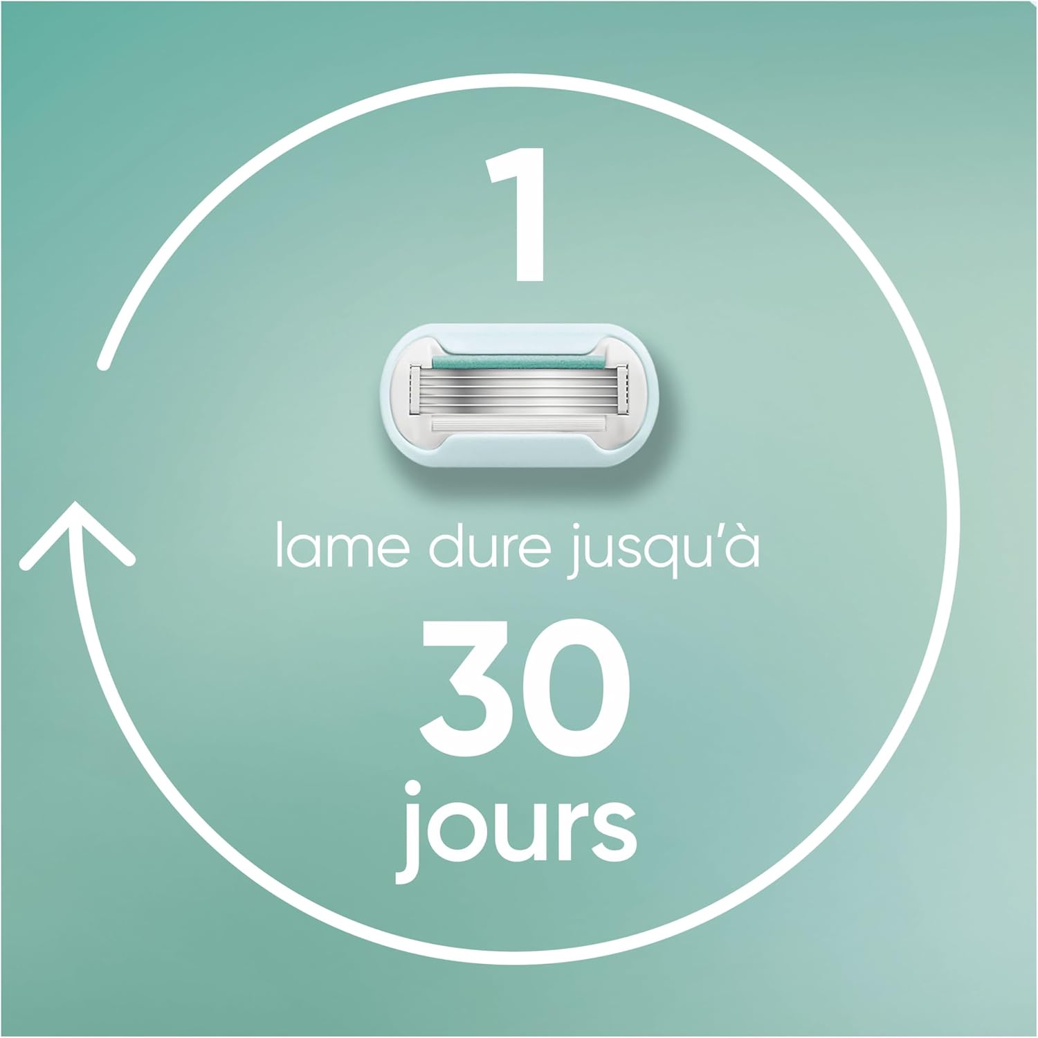 Thumbnail 4 de Rasoir femme Gillette Venus Pro Smooth Sensitive — manche réutilisable et cartouche à 5 lames