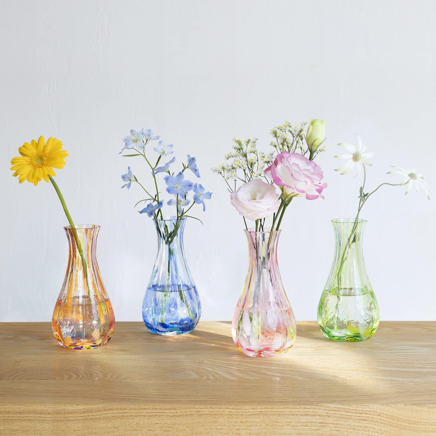 Detalle de ADERIA Glass Vase 5.9-inch