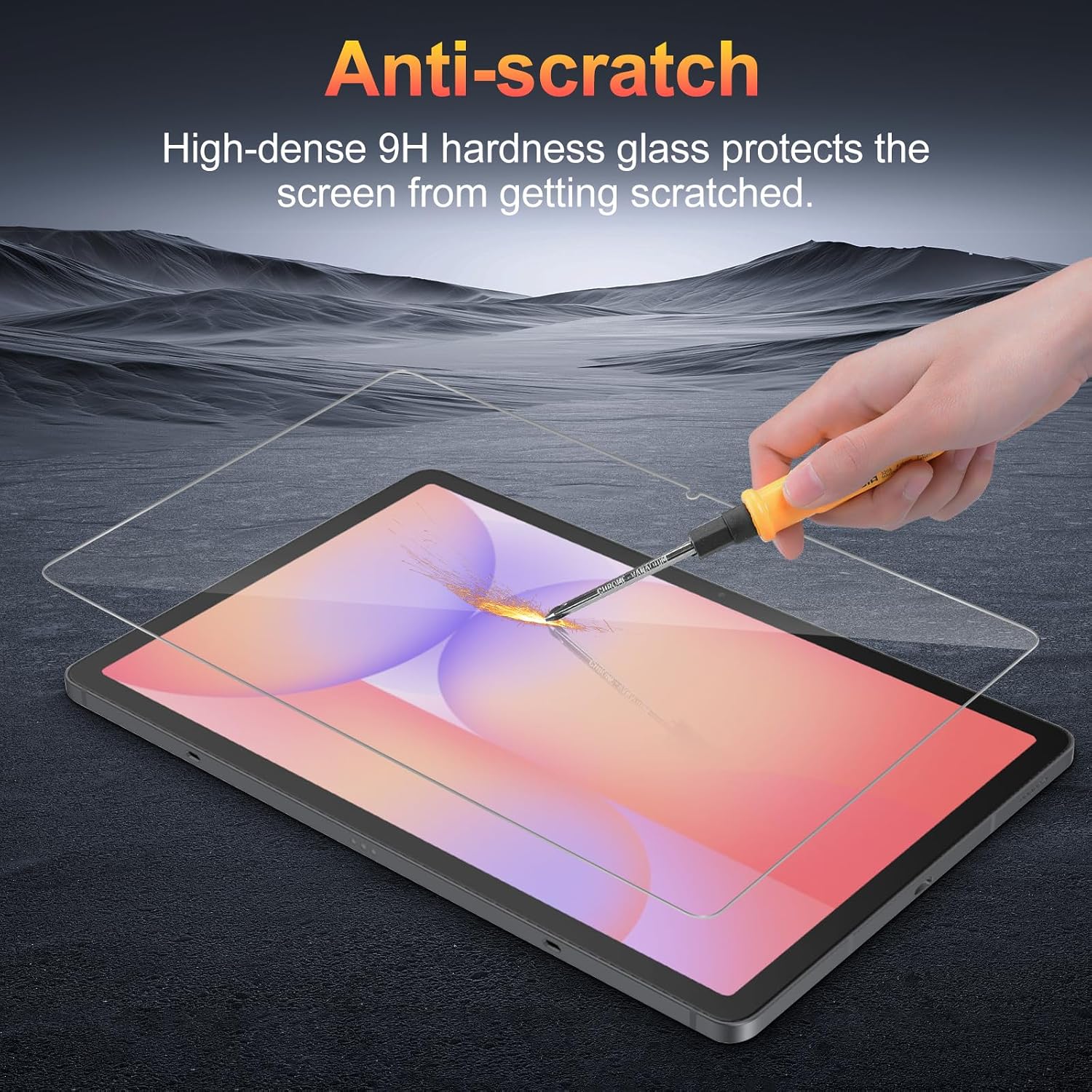 Detalle de XunyLyee 3er-Set Panzerglas für Samsung Galaxy Tab S (10,9–11 Zoll) – Schutzfolie für Displays