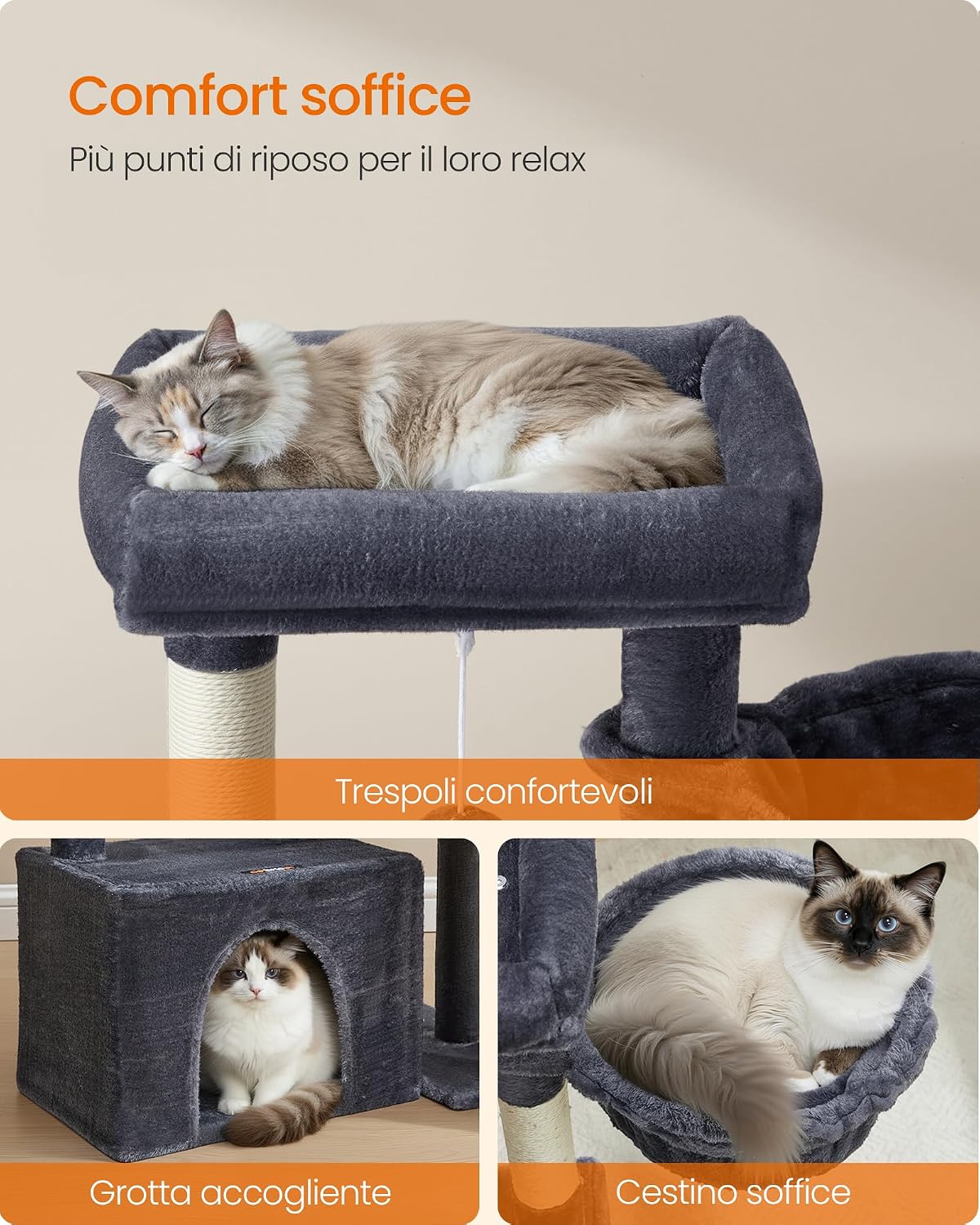 Detalle 2 de Feandrea PCT013GS01 tiragraffi 85,8 cm
