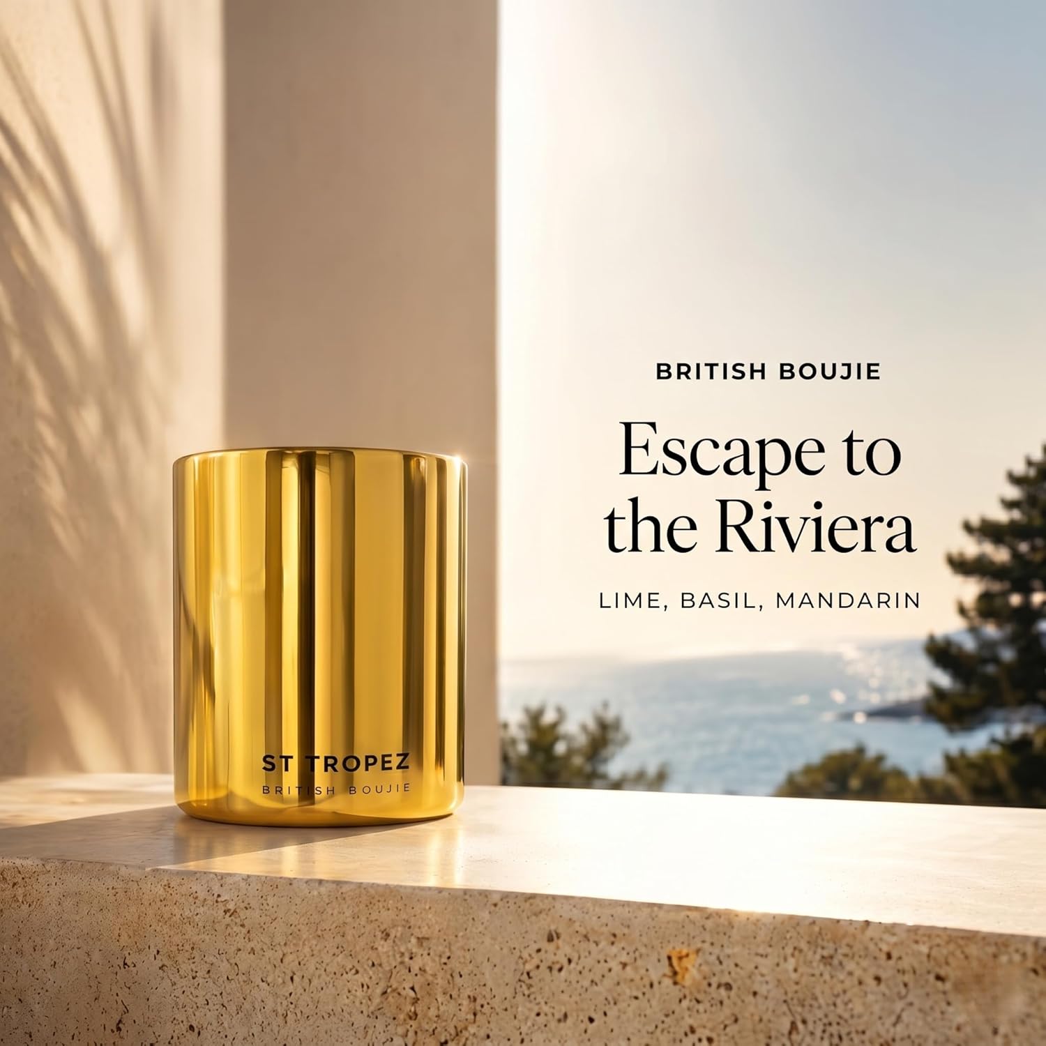Detalle 1 de British Boujie St Tropez Candle 230g