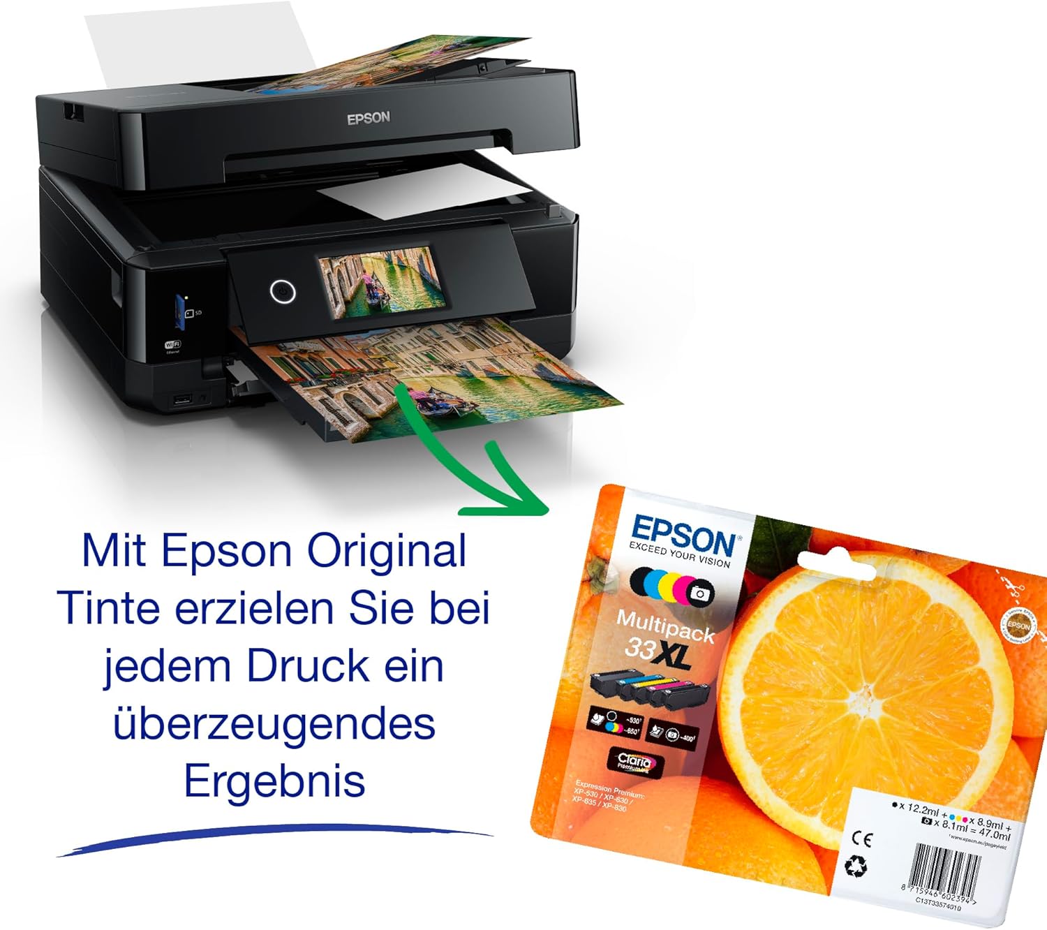 Thumbnail 5 de Epson Expression Premium XP-7100 kabelloser A4 Multifunktions-Tintenstrahldrucker