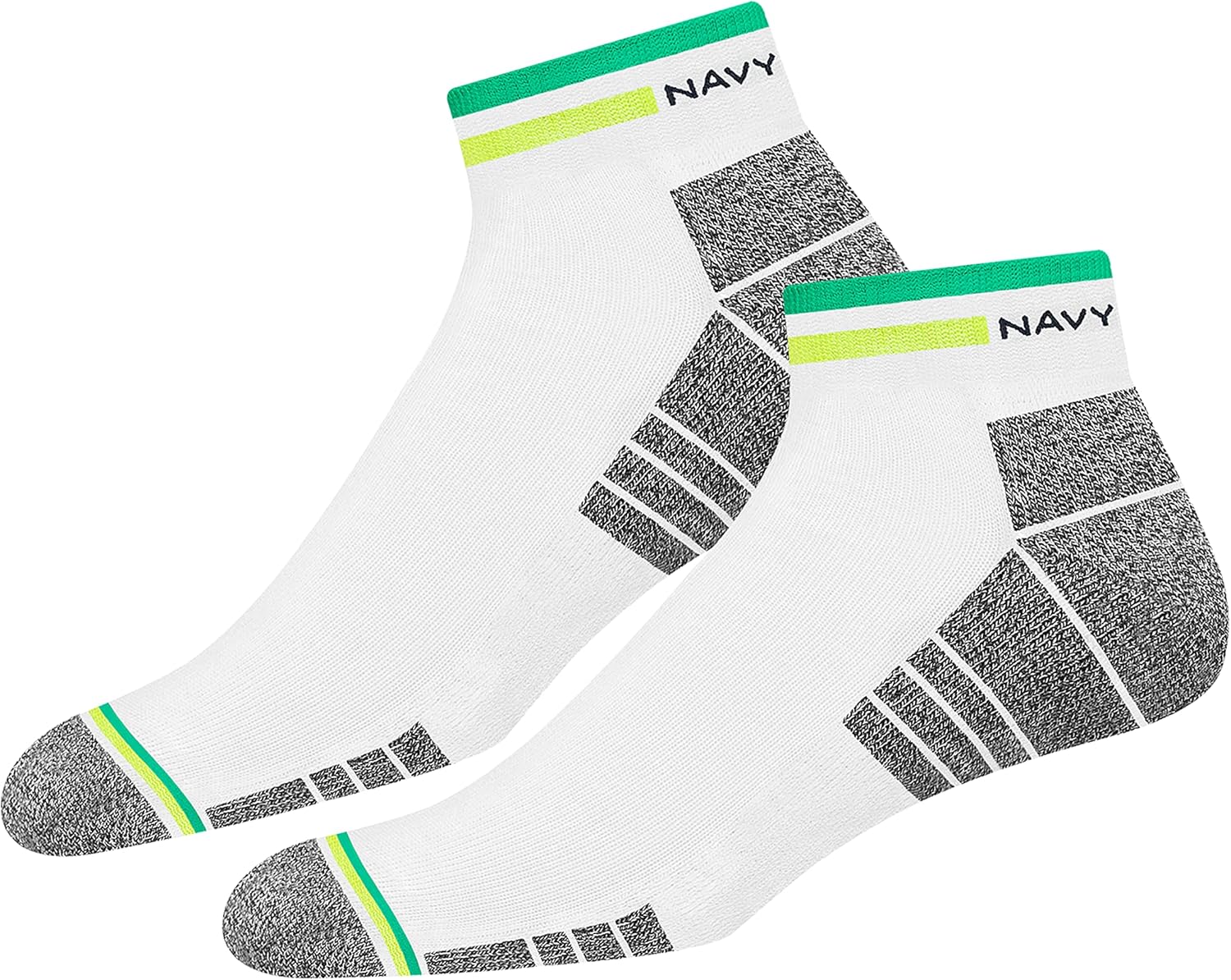 Thumbnail 2 de NAVYSPORT Originals: confezione da 4 paia di calzini corti alla caviglia in cotone con imbottitura in spugna