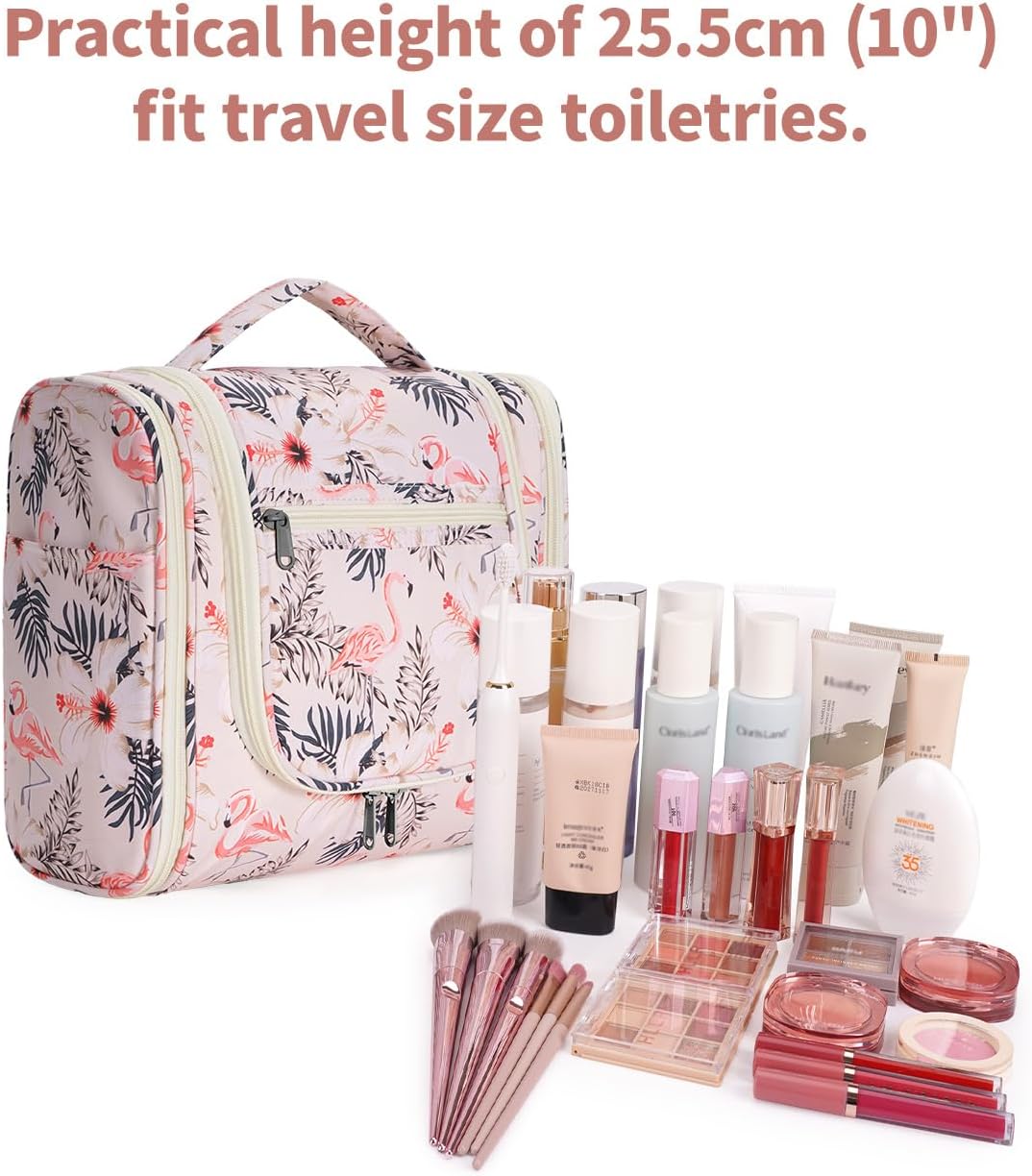 Thumbnail 4 de Narwey Travel Hanging Toiletry Bag 25.5cm