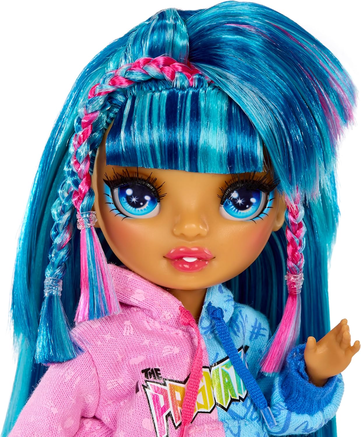 Thumbnail 6 de Rainbow High Junior High Rock Band - Skyler, Poupée Mannequin Bleue 23 cm