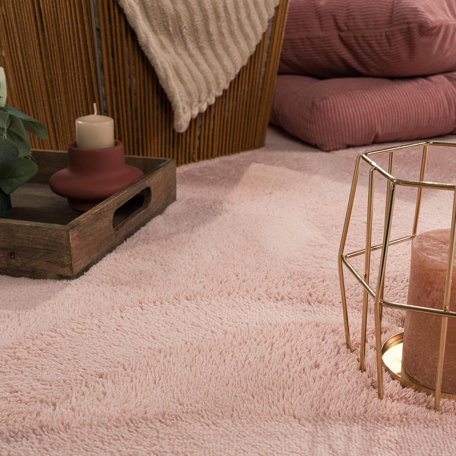 Detalle de Paco Home Tapis 120x160 cm Rose