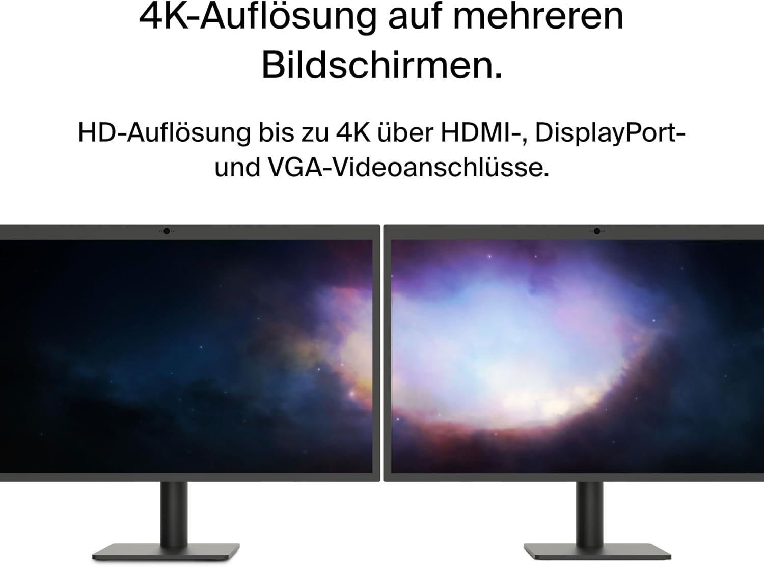 Thumbnail 2 de Belkin USB‑C‑Hub 11‑in‑1 MultiPort Adapter Dock mit 4K‑HDMI, DisplayPort, VGA und 100‑W‑Laden