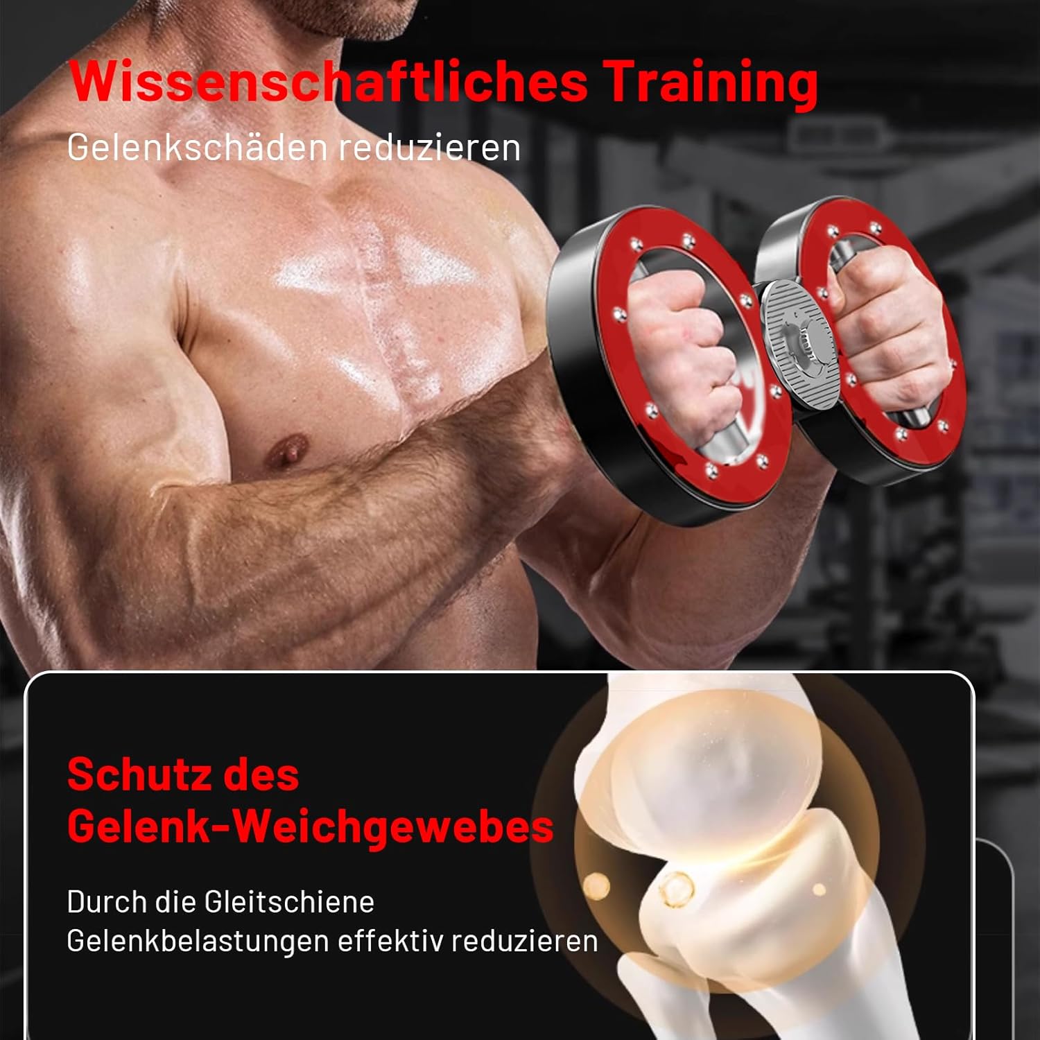 Thumbnail 5 de BeSokar Armtrainingsrad – verstellbarer Handtrainer, Unterarm- und Armtrainer für Kampfsport