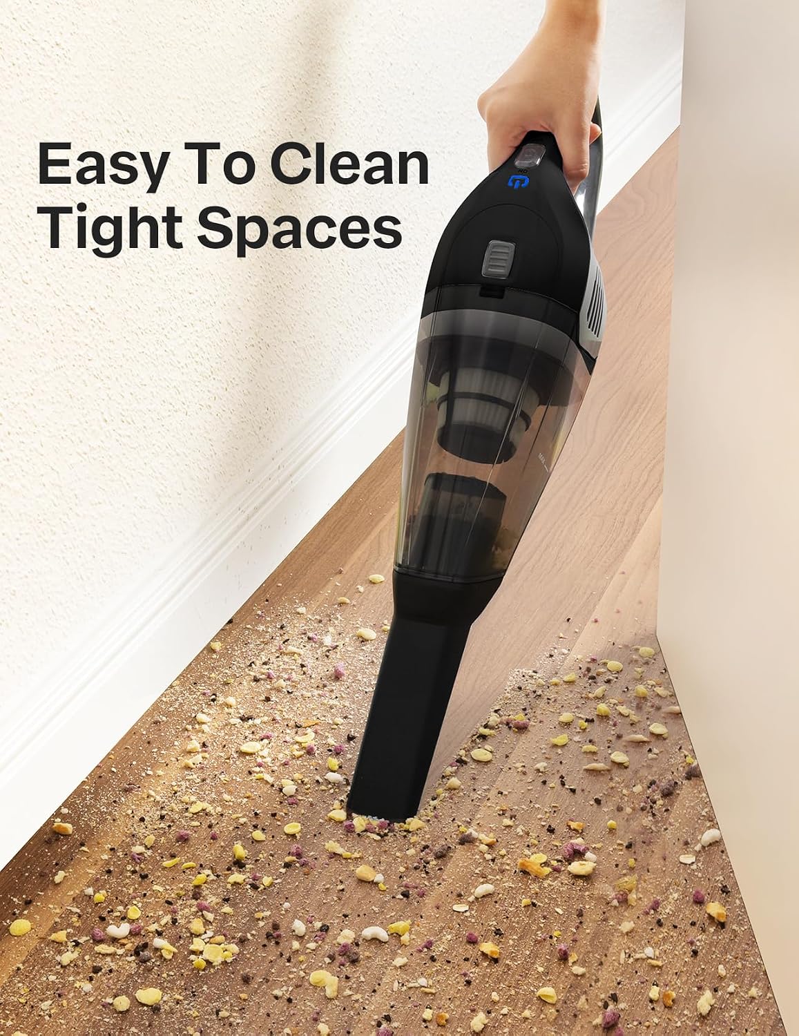 Detalle de Powerful Handheld Vacuum Cleaner with 25-30 Mins Runtime 🧹