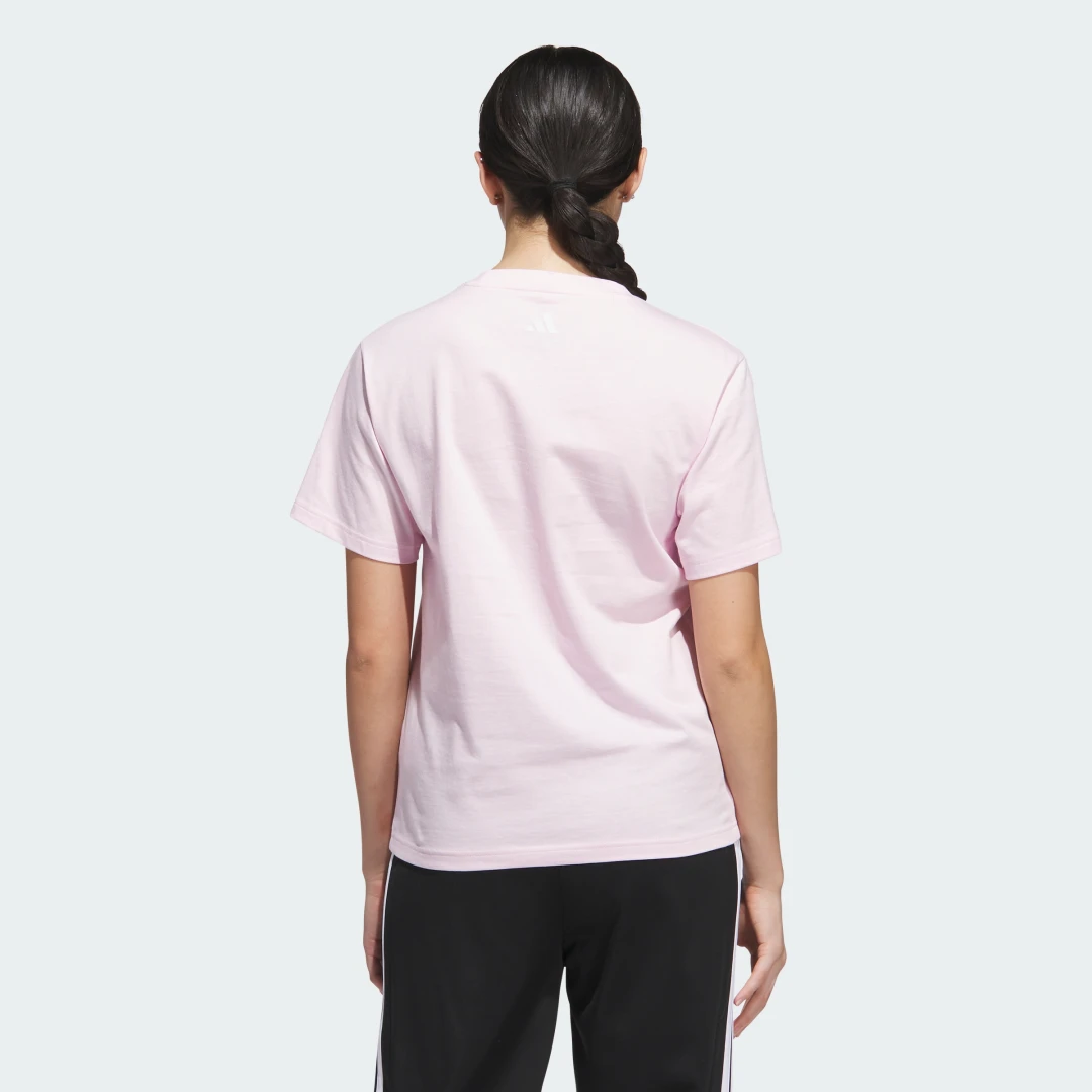 Detalle 2 de Adidas Camiseta estampada Farmers Market – rosa