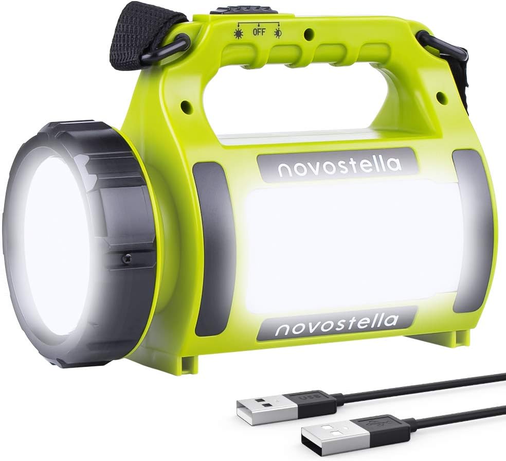 NOVOSTELLA Rechargeable LED Torch 650lm 🔦