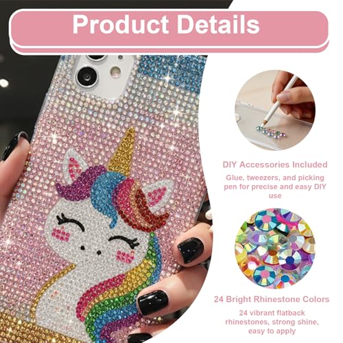 Thumbnail 2 de Liravonte Bedazzling Kit: 24 Colours, 30,000 Rhinestones + Glue & Tools