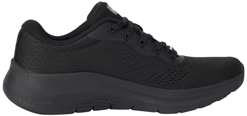 Thumbnail 3 de Skechers Mujer Arch Fit 2.0 Big League Trainers - Black Mesh/Gunmetal, 37.5 EU