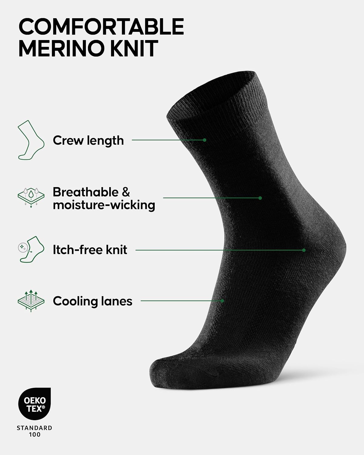 Thumbnail 1 de DANISH ENDURANCE Merino Wool Socks