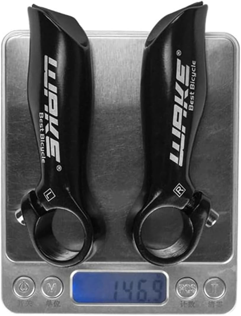 Thumbnail 2 de Karkar Lenkerhörnchen für Fahrrad – Lenkergriffe mit Aluminium-Enden (für Lenker mit 22,2 mm Außendurchmesser)