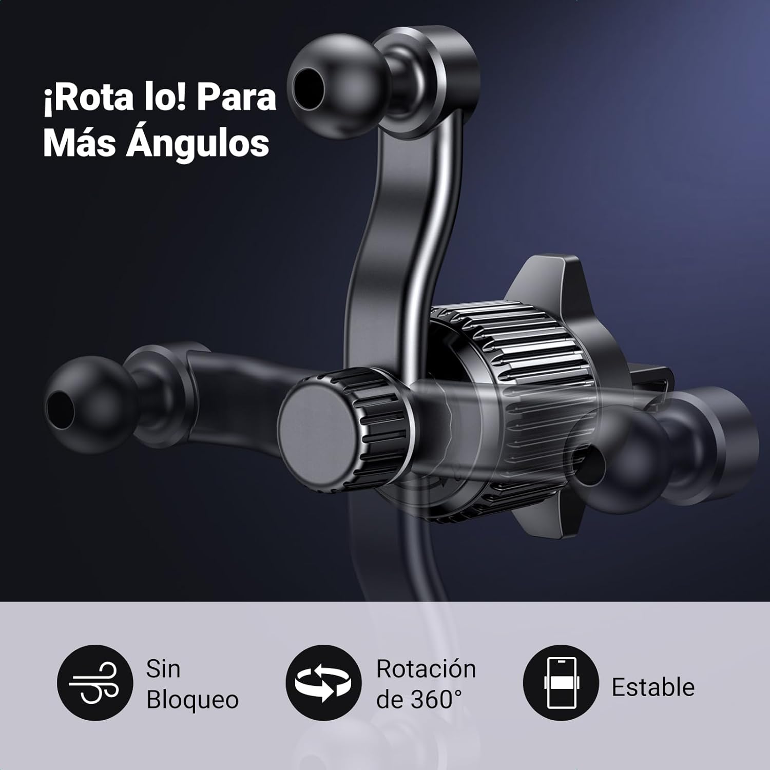 Thumbnail 1 de UGREEN Soporte móvil para ventilación del coche
