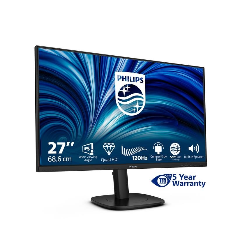 Thumbnail 2 de Monitor Philips 27B2N3500J/00 27" QHD 120 Hz IPS: ergonomía, color y altavoces para largas jornadas
