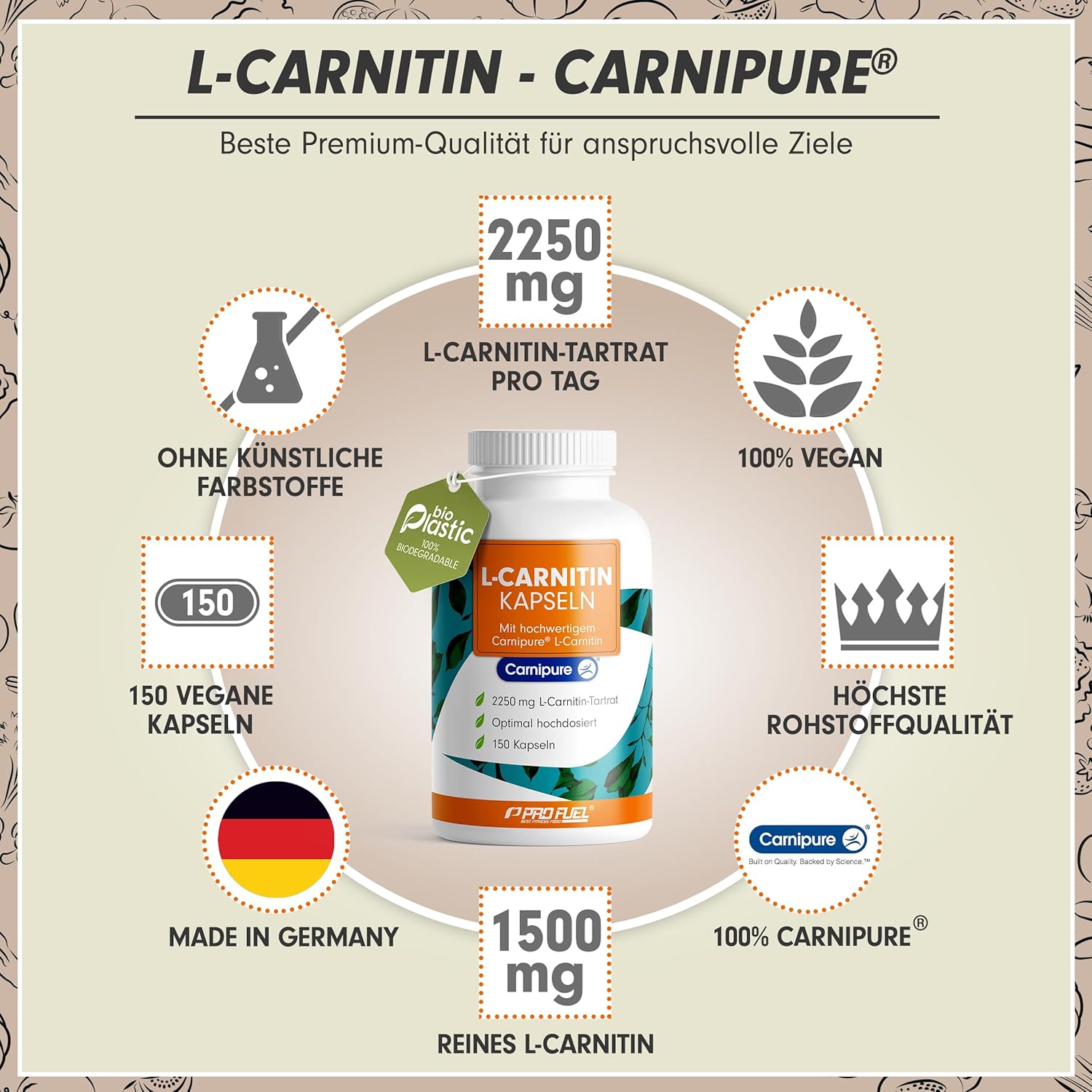 Thumbnail 1 de Lonza Carnipure L-Carnitin hochdosiert 2250 mg