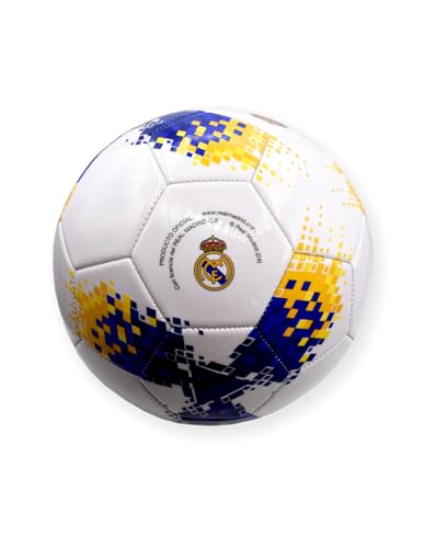 Thumbnail 2 de Real Madrid balón diseño pixelado talla 5