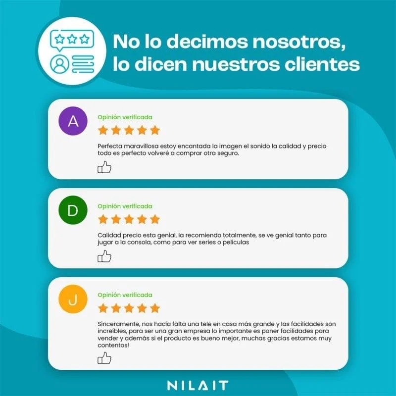 Thumbnail 3 de Nilait Prisma 40FD7004SWOS 40" LED FHD Smart TV 📺