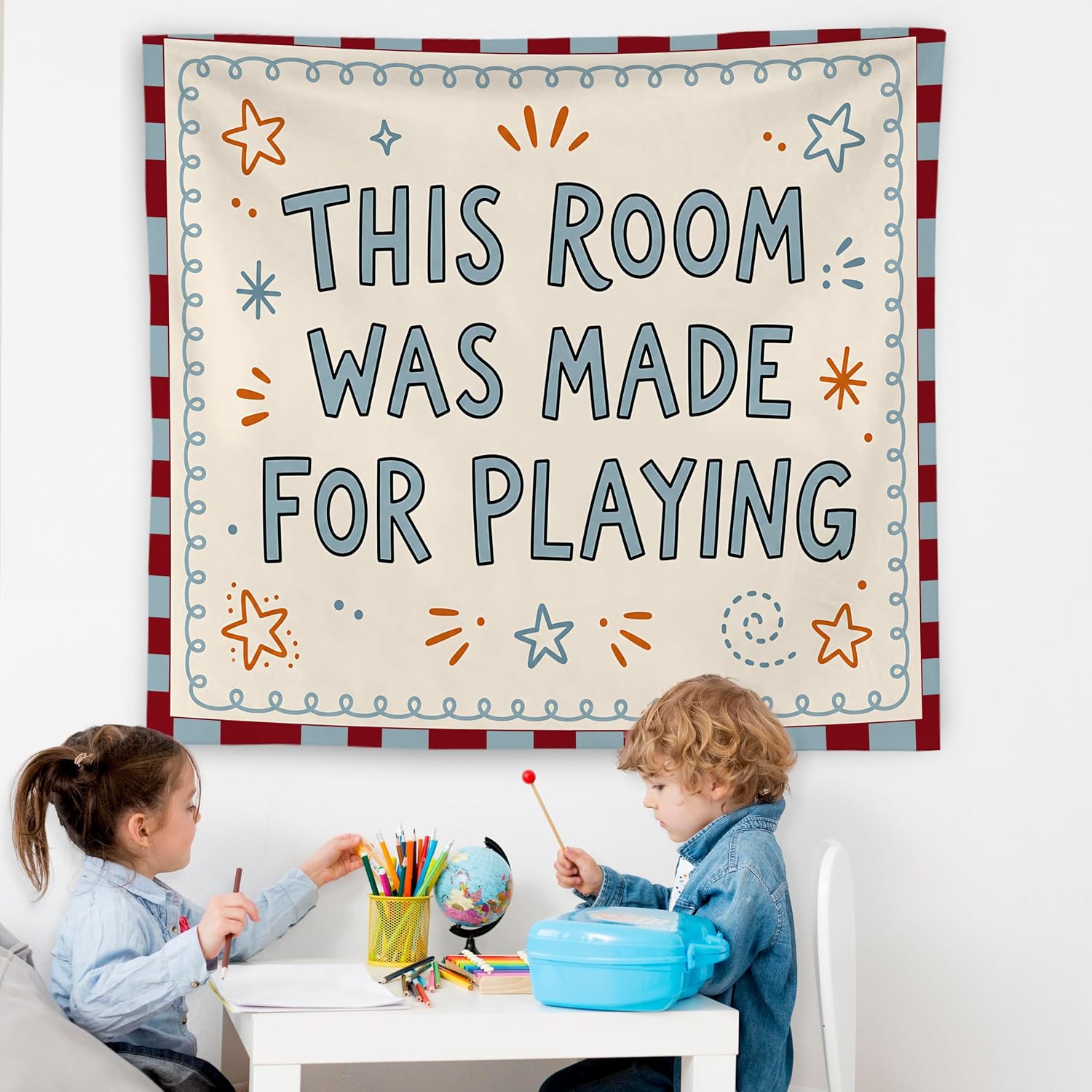 Detalle 1 de WNAGT Kids Tapestry 50x60 Inch