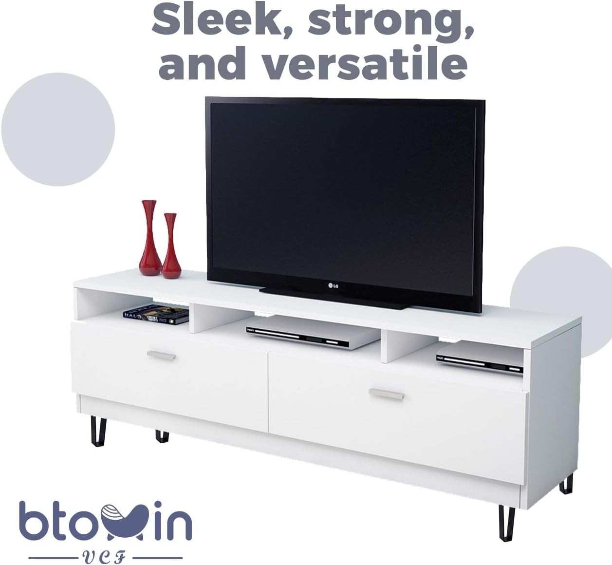 Thumbnail 5 de Btowin Metal Furniture Legs, 4-inch