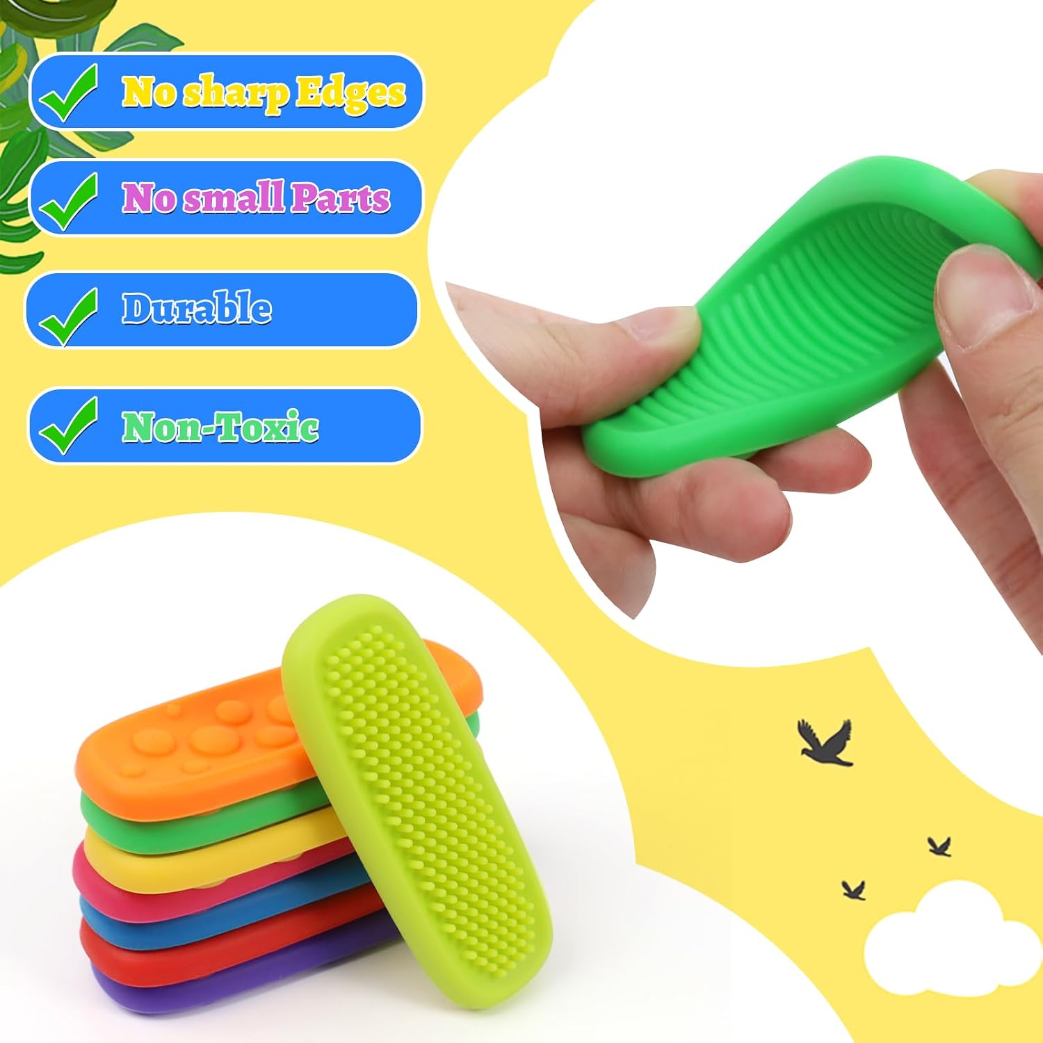 Thumbnail 5 de Fidget Toys Finger 8 Stück Sensorische Steine