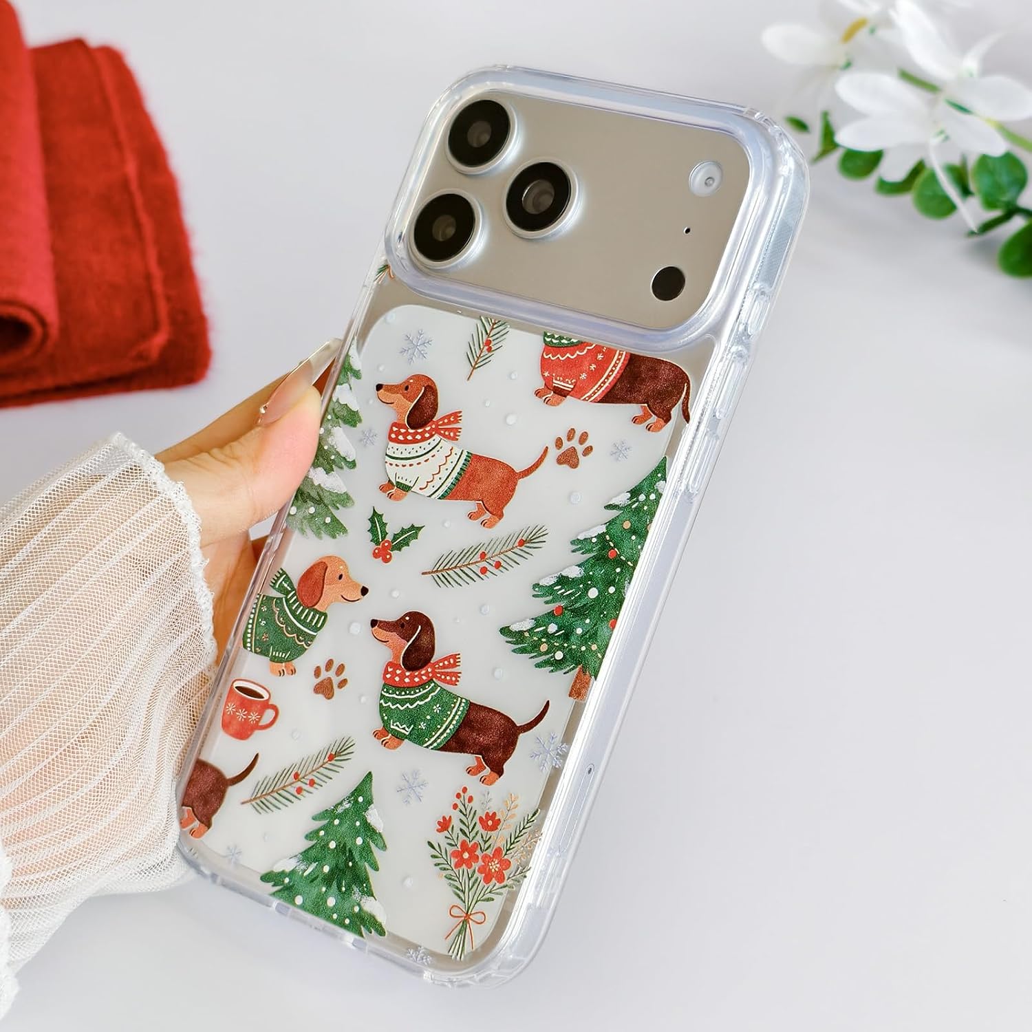 Detalle de Clear iPhone Case for iPhone 17 Pro Max