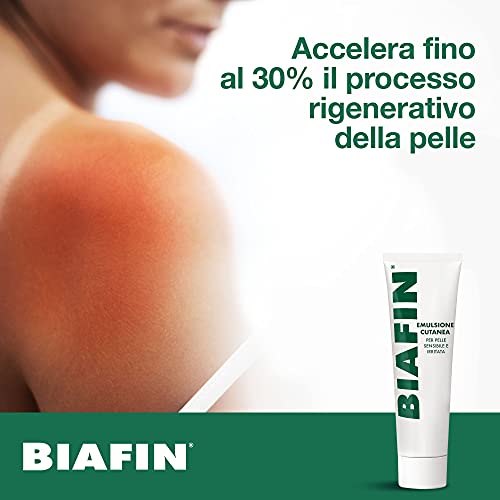 Detalle 2 de Biafin Emulsione Cutanea Idratante Lenitiva: crema 100 ml per pelle sensibile e irritata