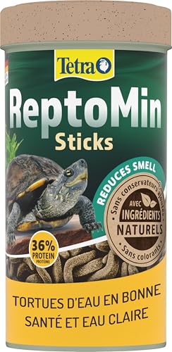 TETRA ReptoMin Sticks Tortues d’Eau 1 L — alimentation complète pour tortues d’eau