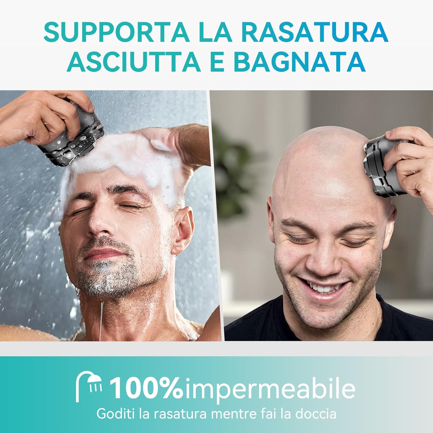 Thumbnail 4 de kensen Kit Rasoio Testa Calva 160 Minuti