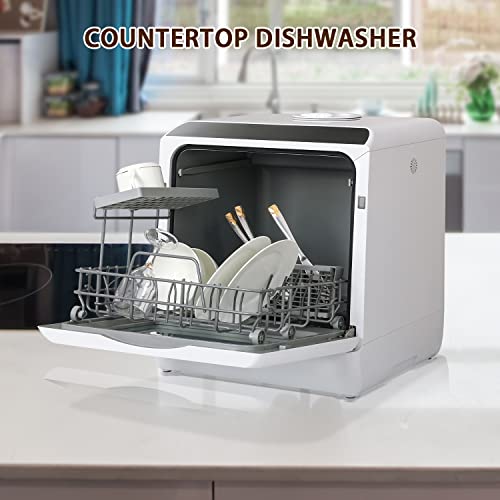 Thumbnail 7 de eklipt Table Top Dishwasher, Mini Countertop Dishwasher with 5L Tank